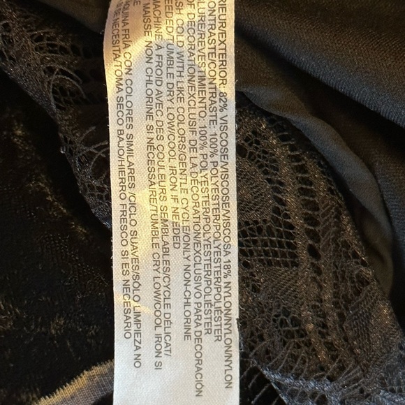 Band of Gypsies | Black Floral Velvet Midi Slip Dress - Picture 9 of 9